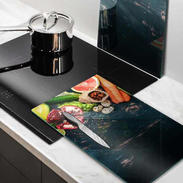 Steklena podloga za rezanje Sadje in zelenjava