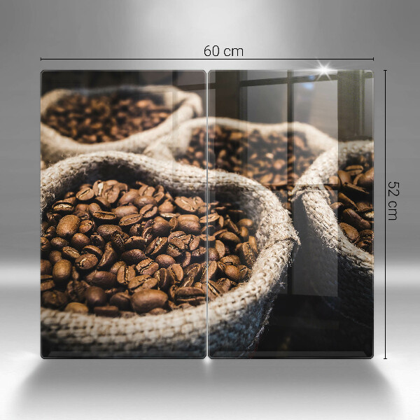 Steklena podloga za rezanje Vrečke kavnih zrn