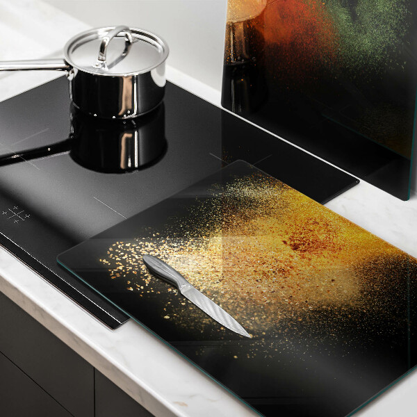 Steklena podloga za rezanje Pisane začimbe