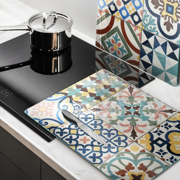 Steklena podloga za rezanje Dekorativne ploščice