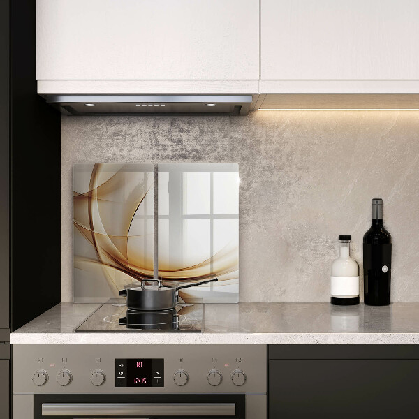 Steklena podloga za rezanje Abstraktne oblike