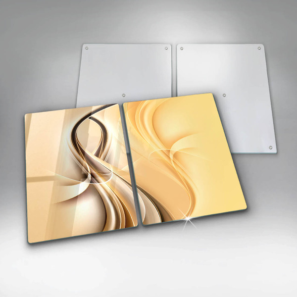 Steklena podloga za rezanje Abstrakcija dima