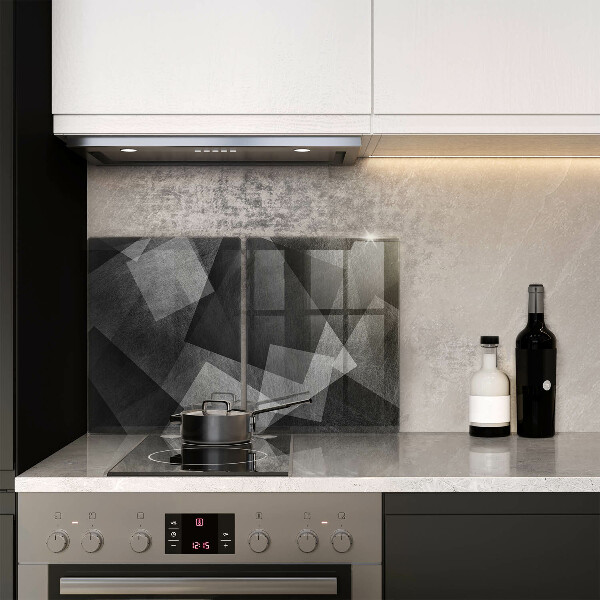 Steklena podloga za rezanje Geometrijska abstrakcija