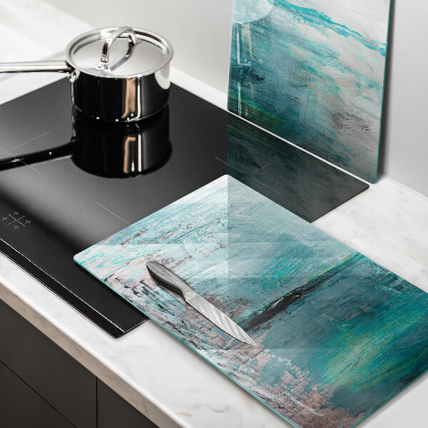 Steklena podloga za rezanje Pobarvaj abstrakcijsko ozadje