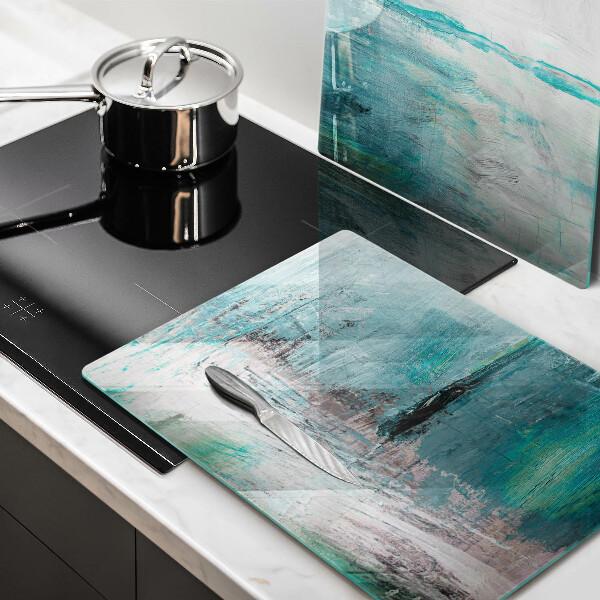 Steklena podloga za rezanje Pobarvaj abstrakcijsko ozadje