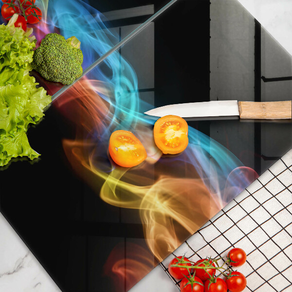 Steklena podloga za rezanje Barvit dim