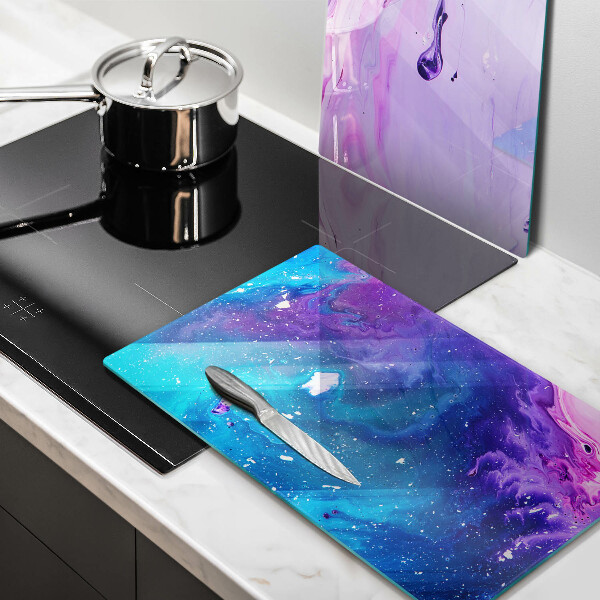 Steklena podloga za rezanje Abstraktna črnila