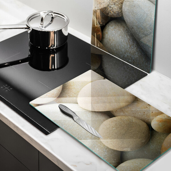 Steklena podloga za rezanje Vzorec ovalnih kamnov