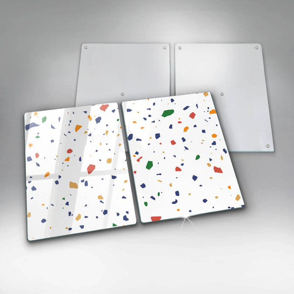 Steklena podloga za rezanje Pisana kamnina