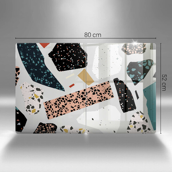 Steklena podloga za rezanje Kamenina