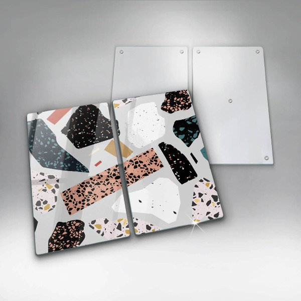 Steklena podloga za rezanje Kamenina