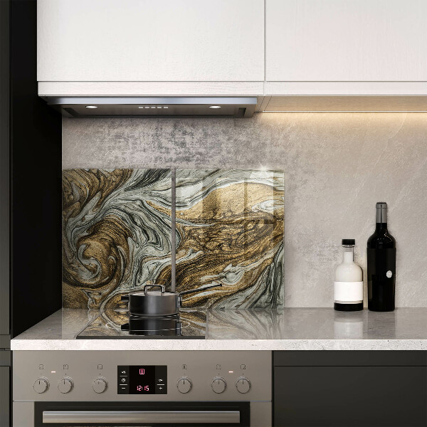 Steklena podloga za rezanje Bogata abstrakcija