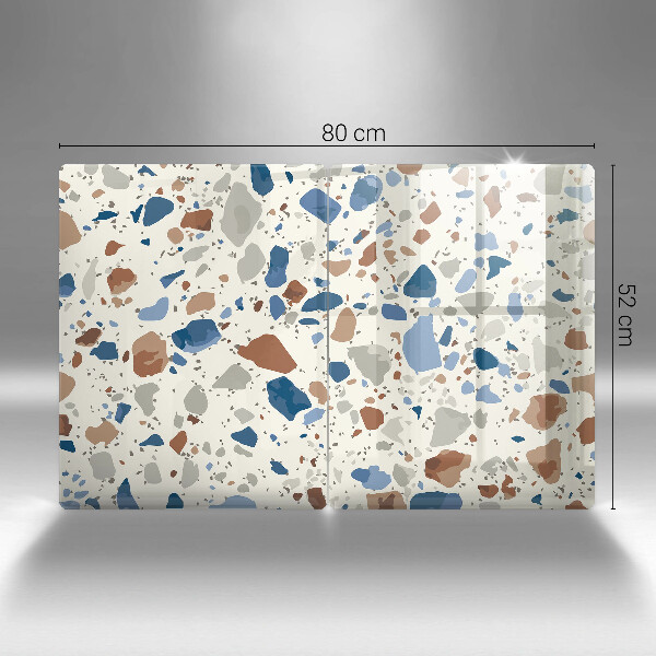 Steklena podloga za rezanje Dekorativna kamenina