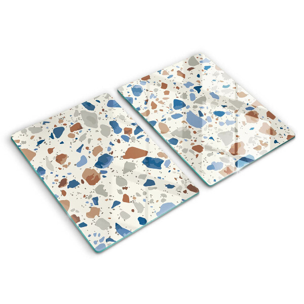 Steklena podloga za rezanje Dekorativna kamenina