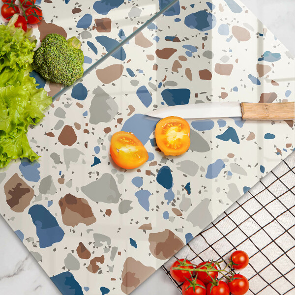 Steklena podloga za rezanje Dekorativna kamenina