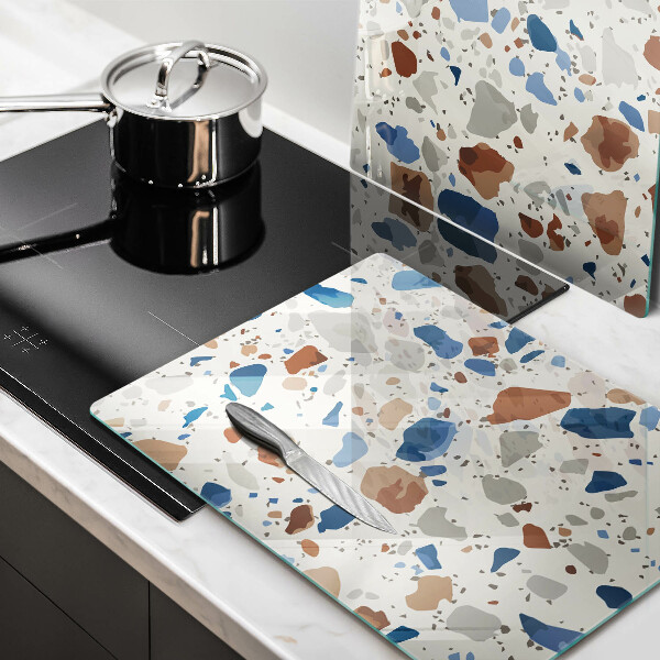 Steklena podloga za rezanje Dekorativna kamenina