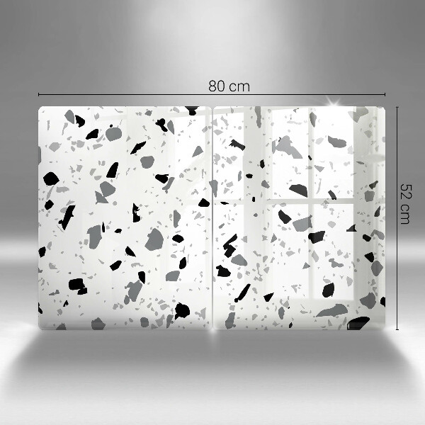 Steklena podloga za rezanje Dekorativna kamenina