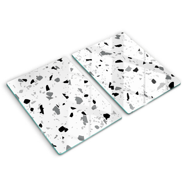 Steklena podloga za rezanje Dekorativna kamenina