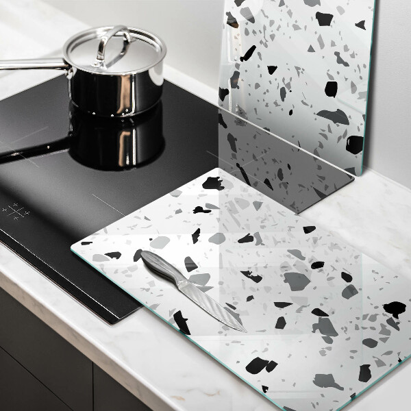 Steklena podloga za rezanje Dekorativna kamenina