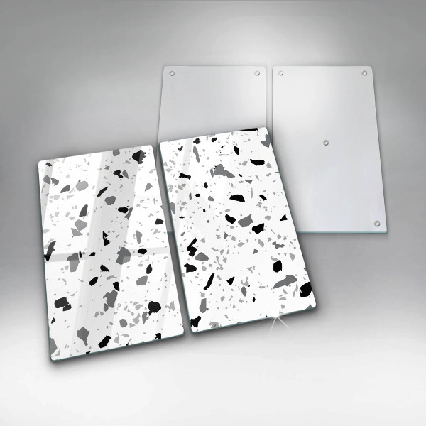 Steklena podloga za rezanje Dekorativna kamenina