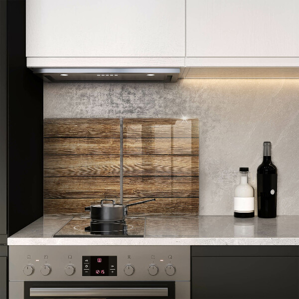 Steklena podloga za rezanje Plošče s teksturo lesa