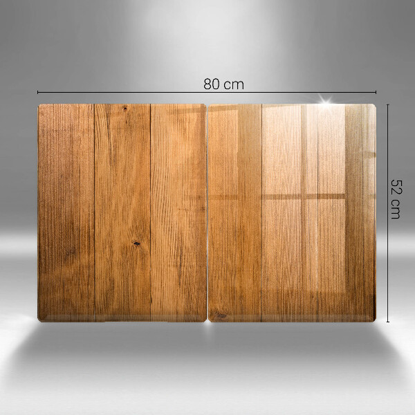 Steklena podloga za rezanje Lesene deske