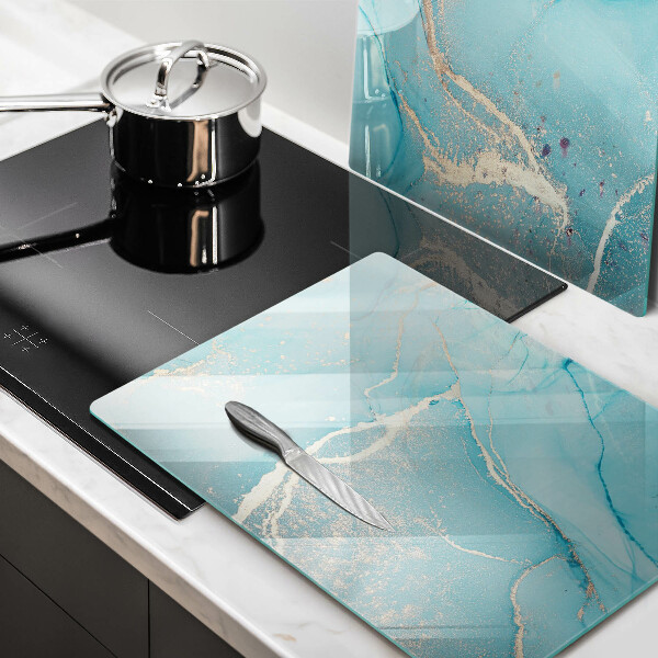 Steklena podloga za rezanje Abstrakcija kamna