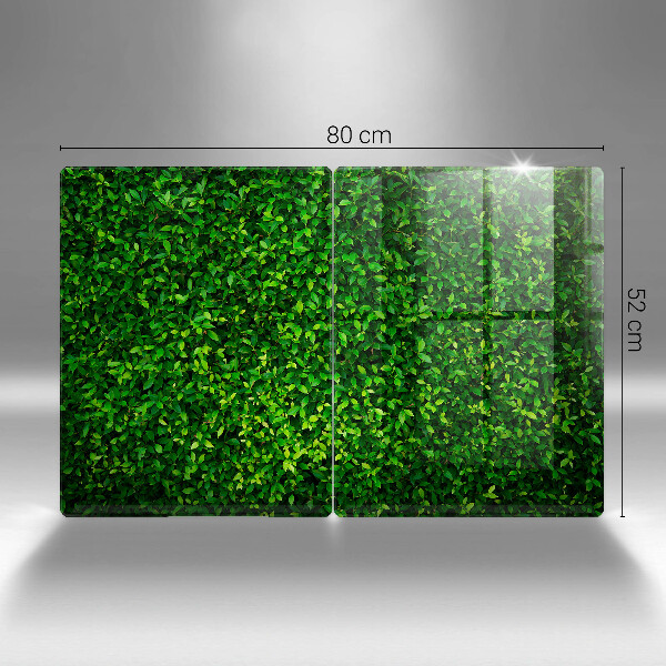 Steklena podloga za rezanje Rastlina z majhnimi listi