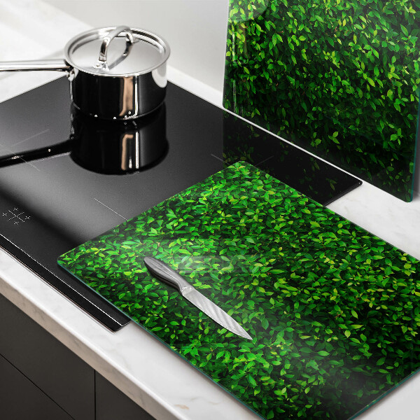 Steklena podloga za rezanje Rastlina z majhnimi listi