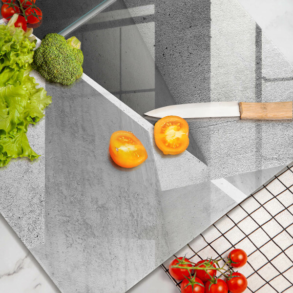 Steklena podloga za rezanje Konkretna abstrakcija