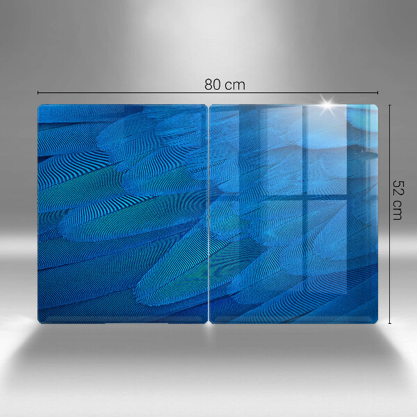 Steklena podloga za rezanje Ptičje perje