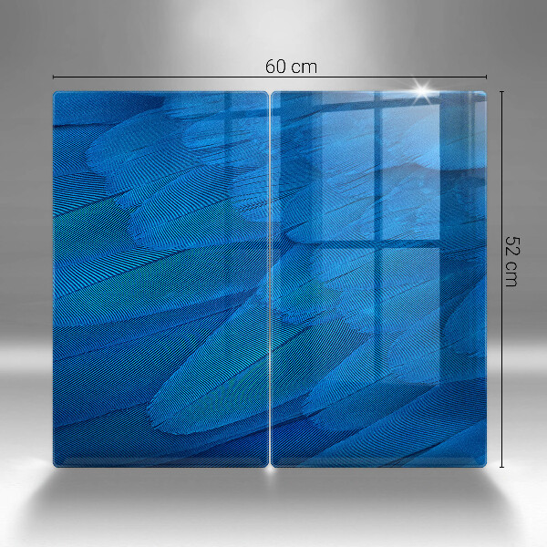 Steklena podloga za rezanje Ptičje perje