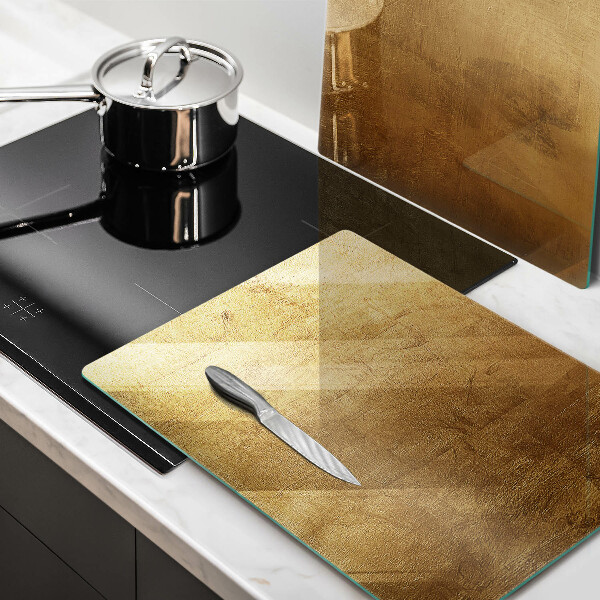 Steklena podloga za rezanje Zlata tekstura ozadja