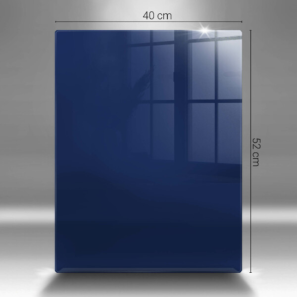 Steklena podloga za rezanje Modra barva