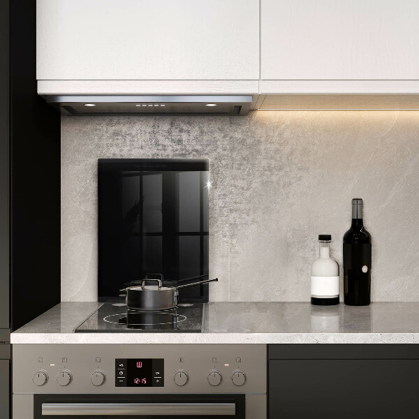 Steklena podloga za rezanje Črna barva