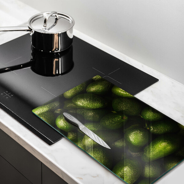 Steklena podloga za rezanje Sadje avokada