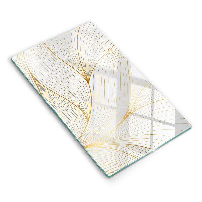 Steklena podloga za rezanje Vzorec modernih linij