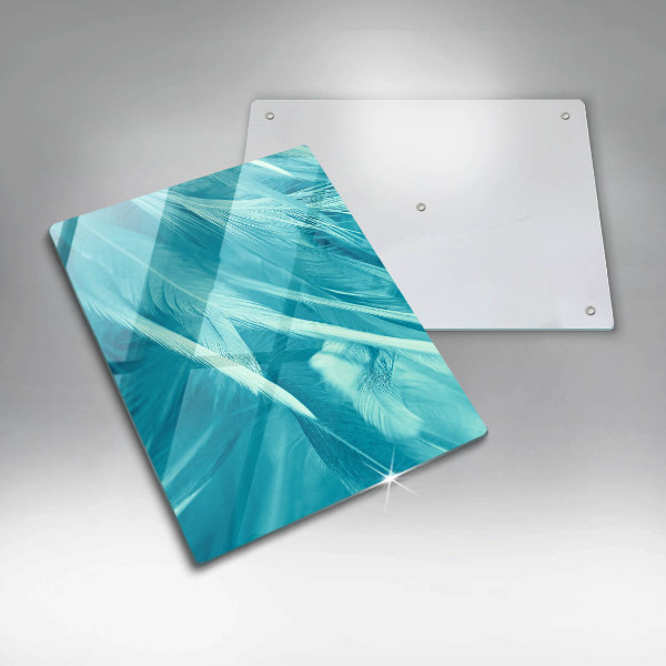 Steklena podloga za rezanje Nežno perje