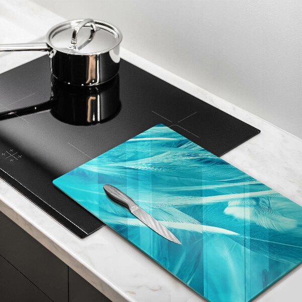 Steklena podloga za rezanje Nežno perje