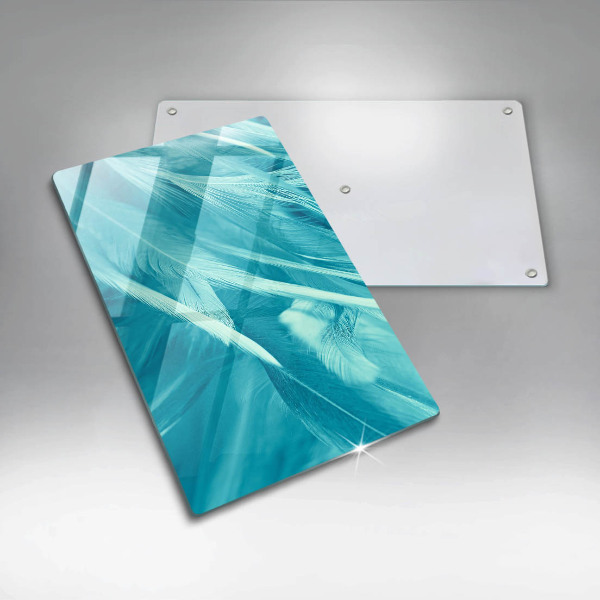 Steklena podloga za rezanje Nežno perje