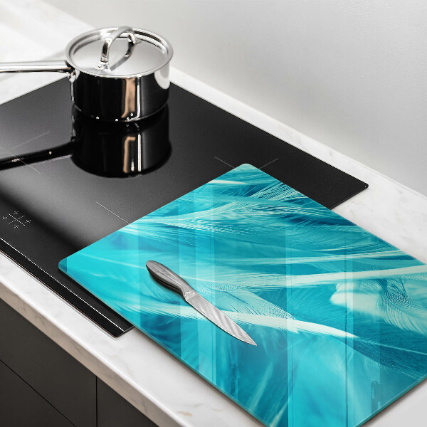 Steklena podloga za rezanje Nežno perje