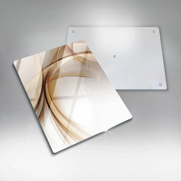 Steklena podloga za rezanje Abstraktne oblike