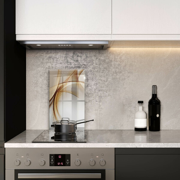 Steklena podloga za rezanje Abstraktne oblike