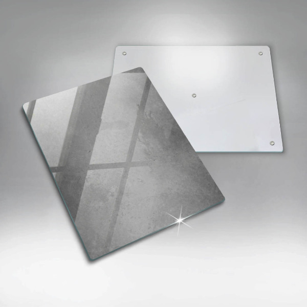 Steklena podloga za rezanje Ozadje s teksturo betona