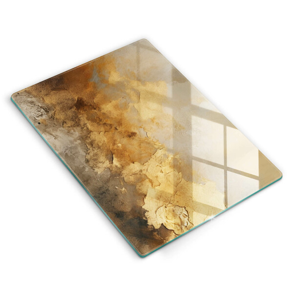 Steklena podloga za rezanje Bogata tekstura