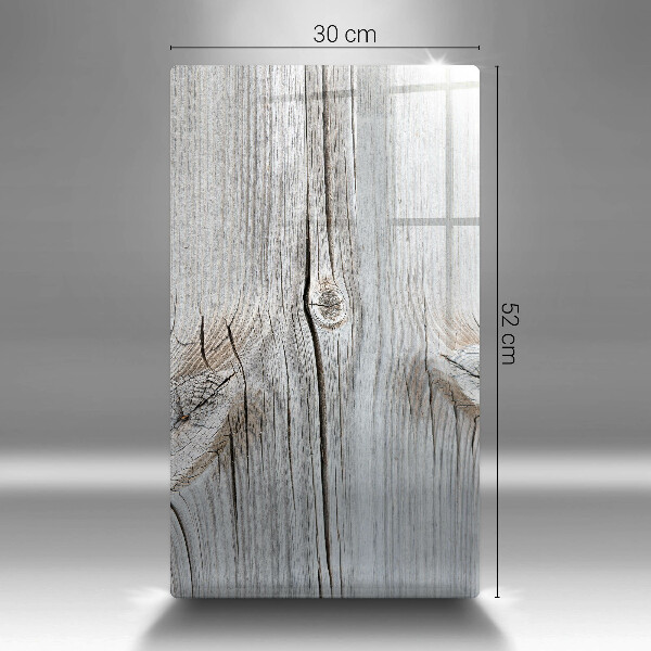 Steklena podloga za rezanje Svetla lesena struktura