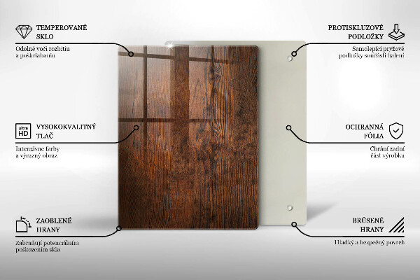 Steklena podloga za rezanje božični okraski