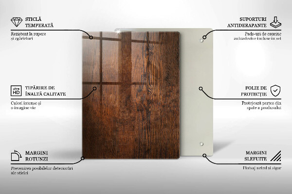 Steklena podloga za rezanje božični okraski