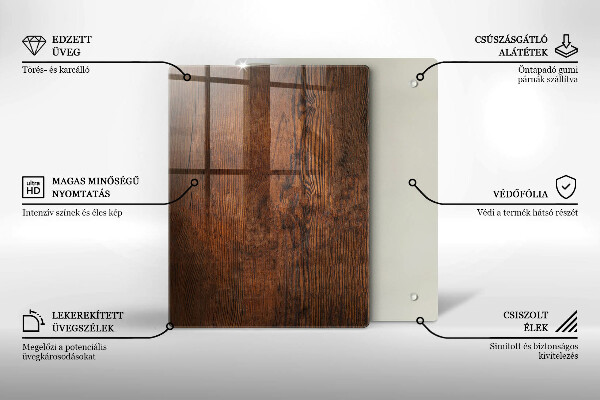 Steklena podloga za rezanje božični okraski