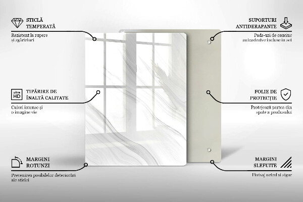 Steklena podloga za rezanje Orientalske začimbe